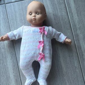 American Girl Baby Doll with Pink Accents